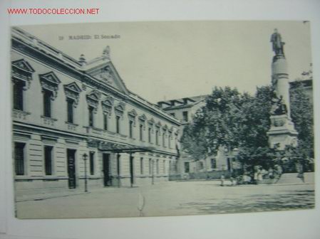 Postales: MADRID EL SENADO - Foto 1