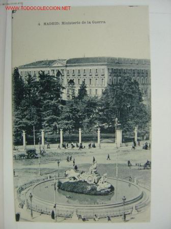 Postales: MADRID MINISTERIO DE LA GUERRA - Foto 1