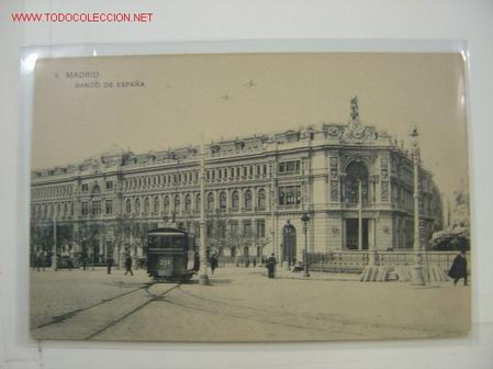 Postales: MADRID BANCO DE ESPA&Ntilde;A - Foto 1