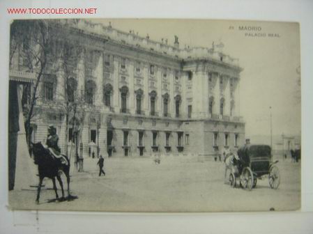 Postales: MADRID PALACIO REAL - Foto 1