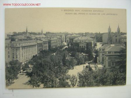 Postales: MADRID MUSEO DEL PRADO E IGLESIA DE LOS JERONIMOS - Foto 1