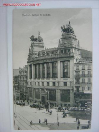 Postales: MADRID BANCO DE BILBAO - Foto 1