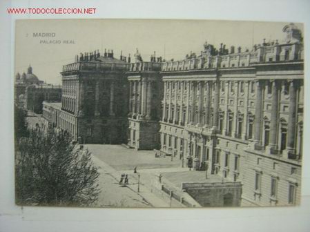 Postales: MADRID PALACIO REAL - Foto 1