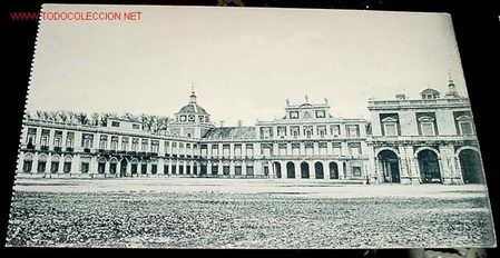 Postales: ANTIGUA POSTAL DE ARANJUEZ - PALACIO REAL - HAE - Foto 1