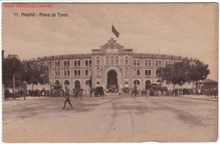 Postales: MADRID , PLAZA DE TOROS - Foto 1