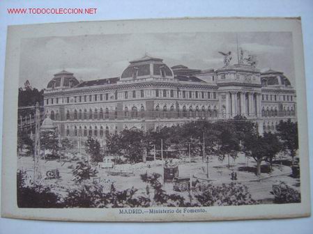 Postales: MADRID MNISTERIO DE FOMENTO - Foto 1