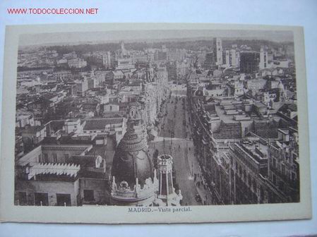 Postales: MADRID VISTA PARCIAL - Foto 1