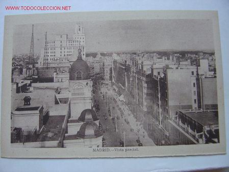 Postales: MADRID VISTA PARCIAL - Foto 1
