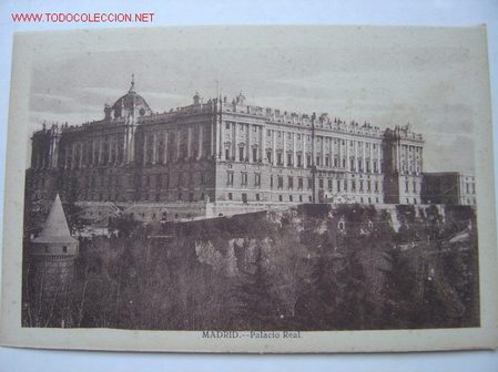 Postales: MADRID PALACIO REAL - Foto 1