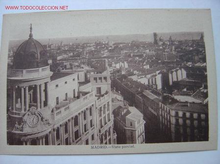 Postales: MADRID VISTA PARCIAL - Foto 1