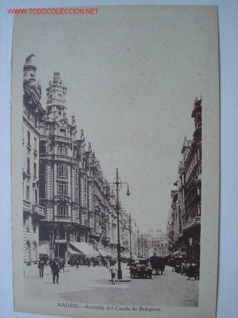Postales: MADRID AVDA. DEL CONDE DE PE&Ntilde;ALVER - Foto 1