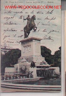 Postales: 7-a155. Madrid. Plaza de Oriente - Foto 1