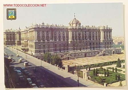 Postales: N 19 MADRID PALACIO REAL - Foto 1
