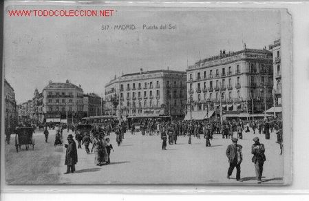Postales: 7-1a63. Madrid. Puerta del Sol - Foto 1