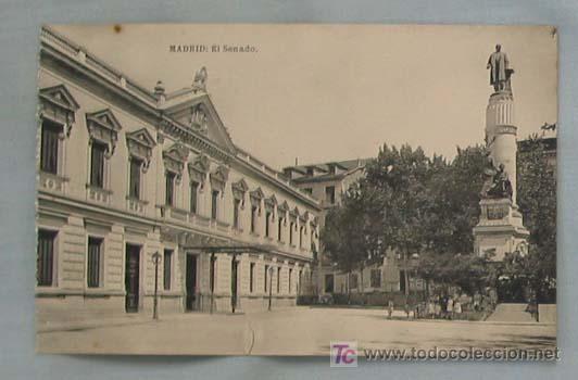 Postales: TARJETA POSTAL MADRID. El Senado - Foto 1