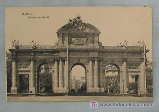 Postales: TARJETA POSTAL MADRID. Puerta de Alcal&aacute; - Foto 1