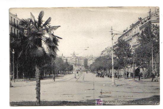 Postais: Madrid - Calle de Alcal&aacute;