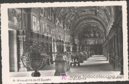 Postales: MADRID : El Escorial, La Biblioteca - Foto 1