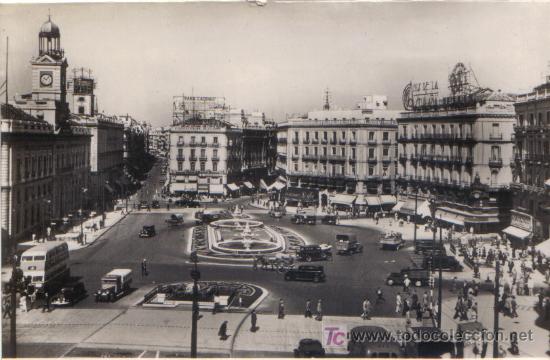 Postales: MADRID - PUERTA DEL SOL. POSTALES BEA N&ordm; 7.- - Foto 1