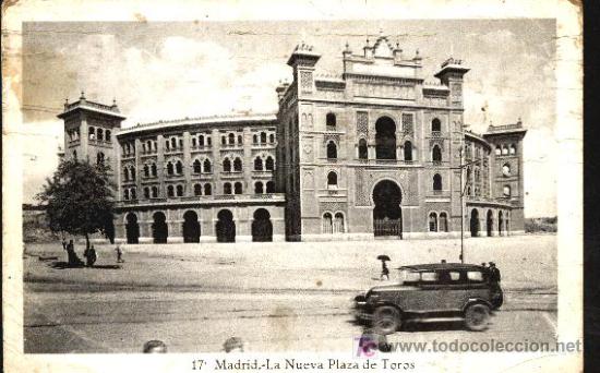 Postales: MADRID : LA NUEVA PLAZA DE TOROS - Foto 1