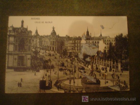 Postales: MADRID - CALLE DE ALCALA - Foto 1