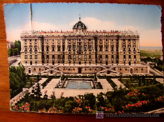 Postales: Madrid. Antiguo Palacio Real. - Foto 1