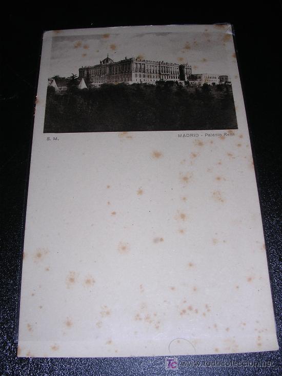 Postales: MADRID, PALACIO REAL, S.M. - Foto 1