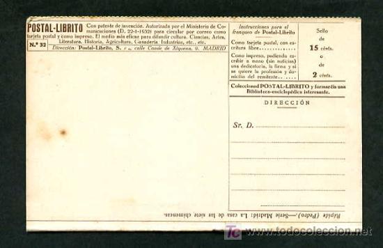 Postales: Madrid. Postal-Librito n&ordm; 32. Nueva. - Foto 2