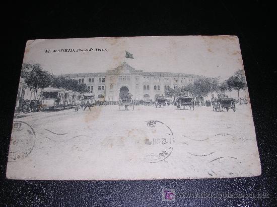 Postales: 54 MADRID PLAZA DE TOROS - Foto 1