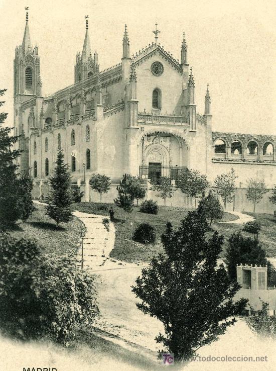 Postales: HAUSER Y MENET n&ordm; 1119.- MADRID.- IGLESIA DE LOS JERONIMOS.