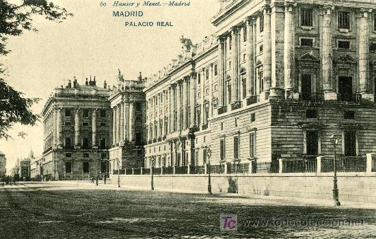 Postais: HAUSER Y MENET n&ordm; 60.- MADRID.- Palacio Real.