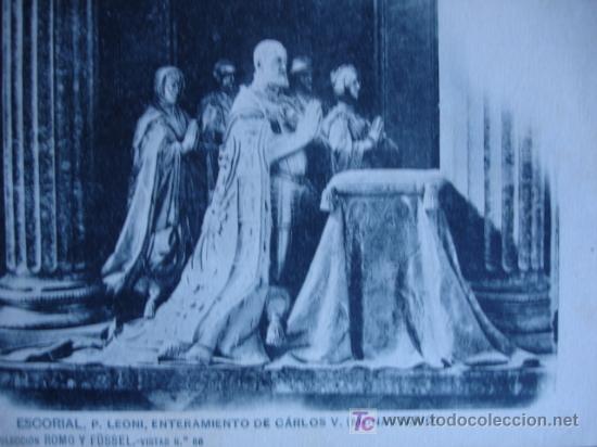 Postales: EL ESCORIAL,CARLOS V - Foto 1