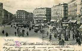 Postales: POSTAL DE MADRID, N&ordm;1, PUERTA DEL SOL, CIRCULADA - Foto 1