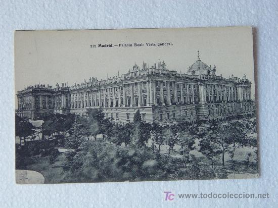Postales: POSTAL DEL PALACIO REAL DE MADRID - Foto 1