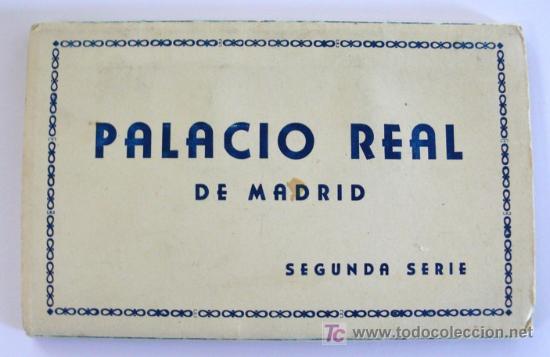 PALACIO REAL DE MADRID - CONJUNTO DE 10 POSTALES - HELIOTIPIA ARTÍSTICA ESPAÑOLA (Postales - España - Madrid Moderna (desde 1940))