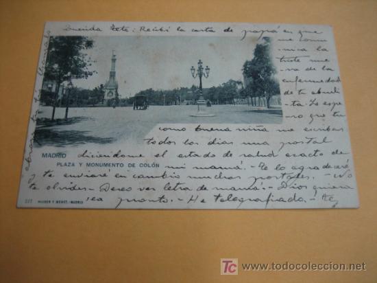 Postales: PLAZA Y MONUMENTO DE COLON - Foto 1