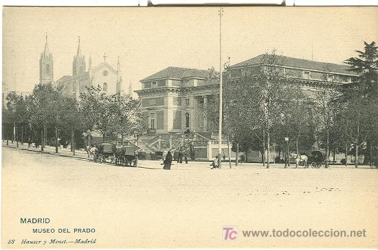 Postales: MADRID. MUSEO DEL PRADO. HAUSER Y MENET. - Foto 1