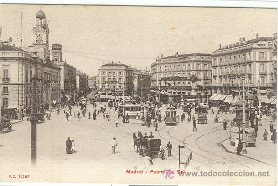 Postales: MADRID. PUERTA DEL SOL. - Foto 1