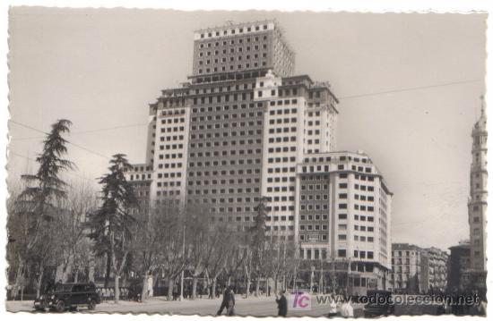 Postales: MADRID - EDIFICIO EN LA PLAZA DE ESPA&Ntilde;A. DOMINGUEZ N&ordm; 77 - Foto 1