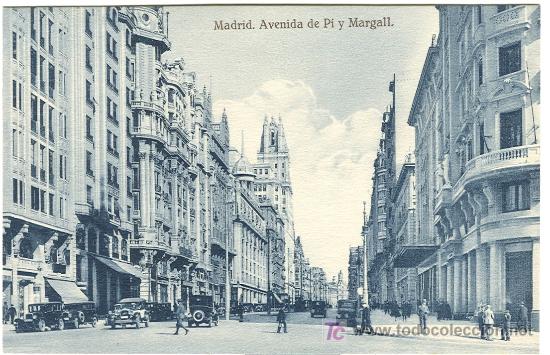 Postales: MADRID. AVENIDA DE PI Y MARGALL. - Foto 1