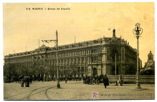Postales: MADRID, BANCO DE ESPA&Ntilde;A,                P17834 - Foto 1