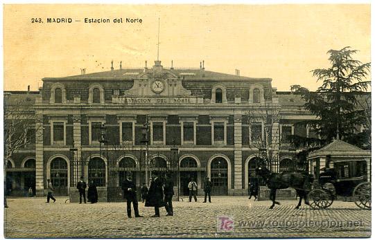 Postales: MADRID, ESTACION DEL NORTE, P17836 - Foto 1