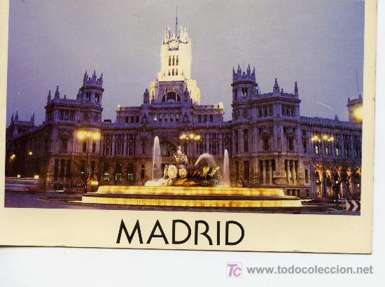 Postales: PLAZA DE LA CIBELES - Foto 1
