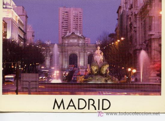 Postales: GRAN VIA Y CIBELES - Foto 1