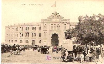 Postales: POSTAL MADRID PLAZA DE TOROS - Foto 1