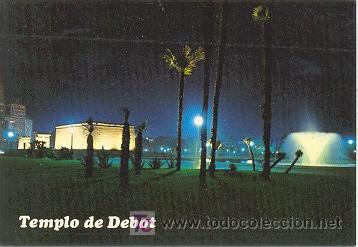 Postales: 7-1151. Postal Templo de Debot (Madrid) - Foto 1