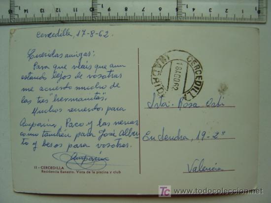 Postales: CERCEDILLA (MADRID) - Foto 2