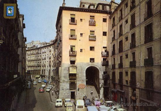 Postales: MADRID. ARCO DE CUCHILLEROS - Foto 1