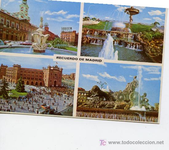 Postales: RECUERDO DE MADRID - Foto 1
