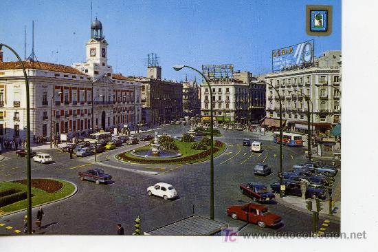 Postales: MADRID. PUERTA DEL SOL - Foto 1